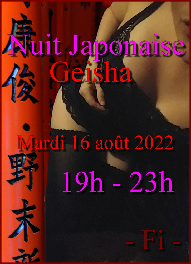 Nuit Japonaise - Geisha. chez Firiane